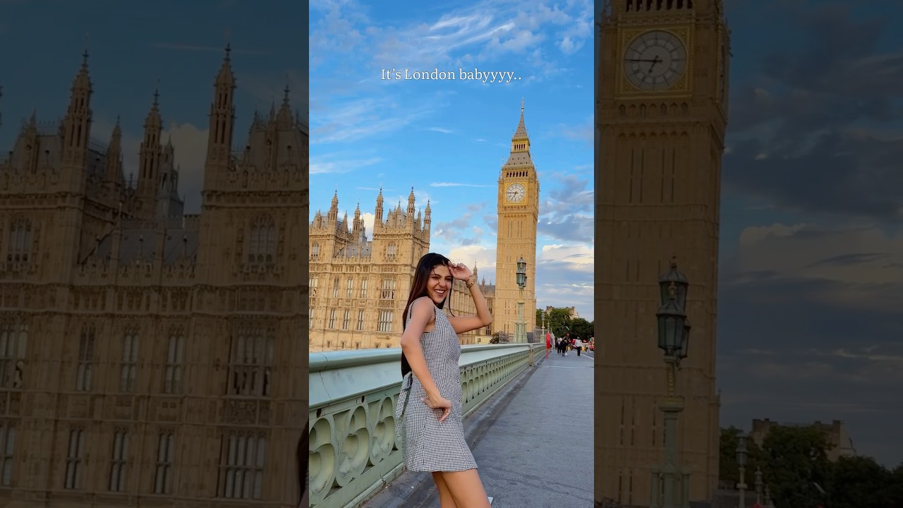 Birthday Trip to LONDON 🇬🇧 | Epic Transition Reel + Travel Vlog Reveal | Niharika Jain