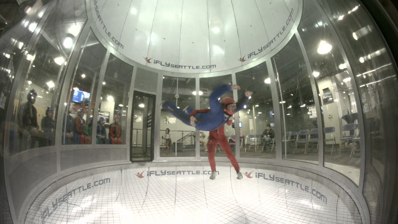 David James 01-15-17 Indoor Skydiving at iFLY in Tukwila, WA