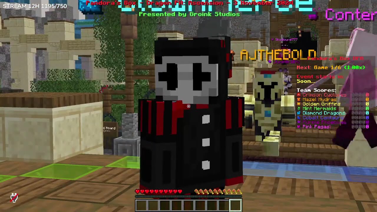 @Coldifiedmc Pandora's Box Ascension: Dragon Pit w/@cubfan, @ClownPierce, and @GreninjaTTV