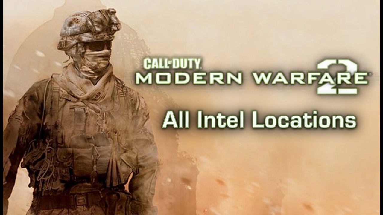 Call of Duty: Modern Warfare 2 (2009). All 45 Intel Locations