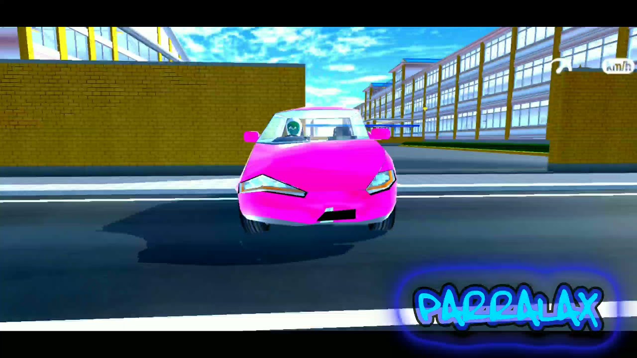 SAKURA SCHOOL SIMULATOR Blue npc car's crash testing