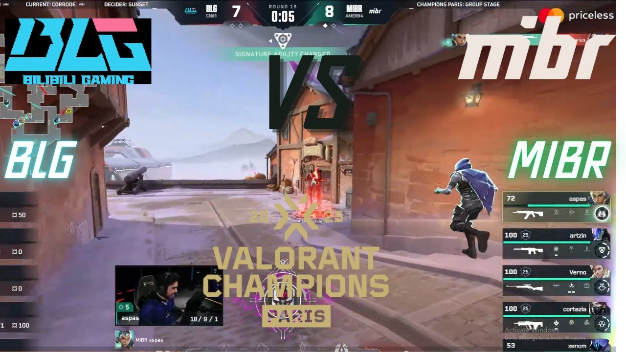 BLG vs. MIBR  — Match Highlights — VALORANT Champions Paris