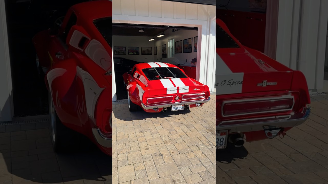 800HP NASCAR Powered Mustang Fastback #mustang #nascar #cars #car #classiccar