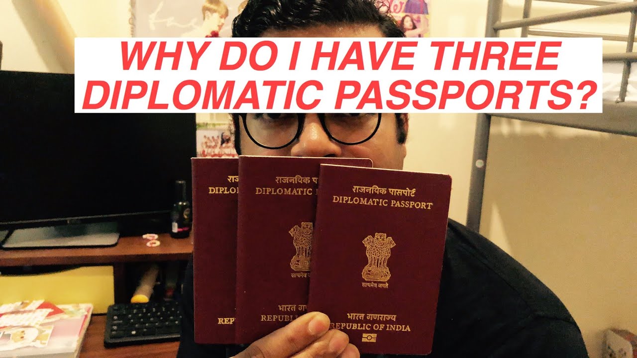 15. Why do I have three diplomatic passports?