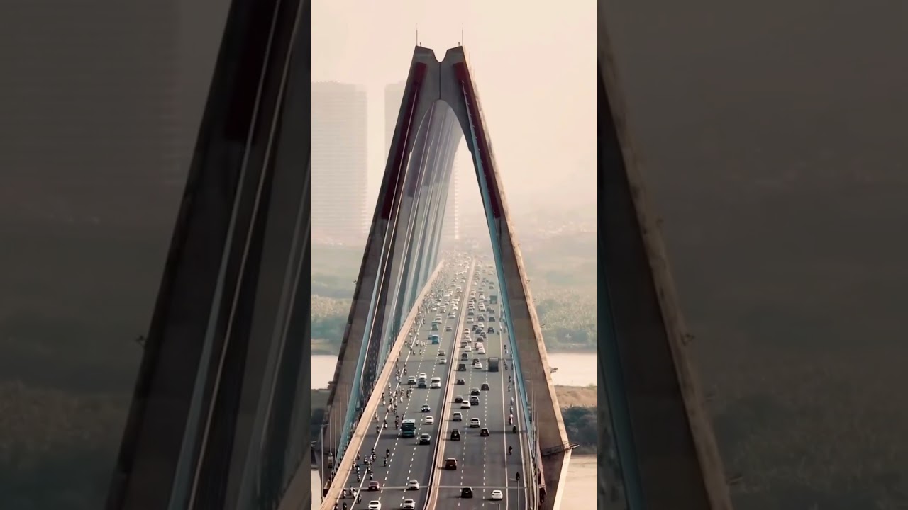 Nat Thanh Bridge Hanoi Vietnam’s Stunning Cable Strayed Wonder 🌉