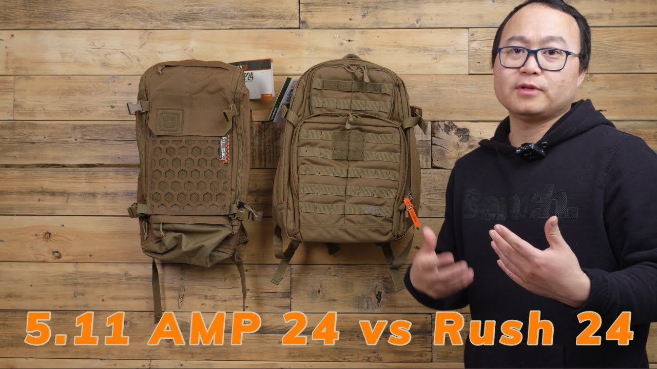 5.11AMP 12 vs 5.11 RUSH 24