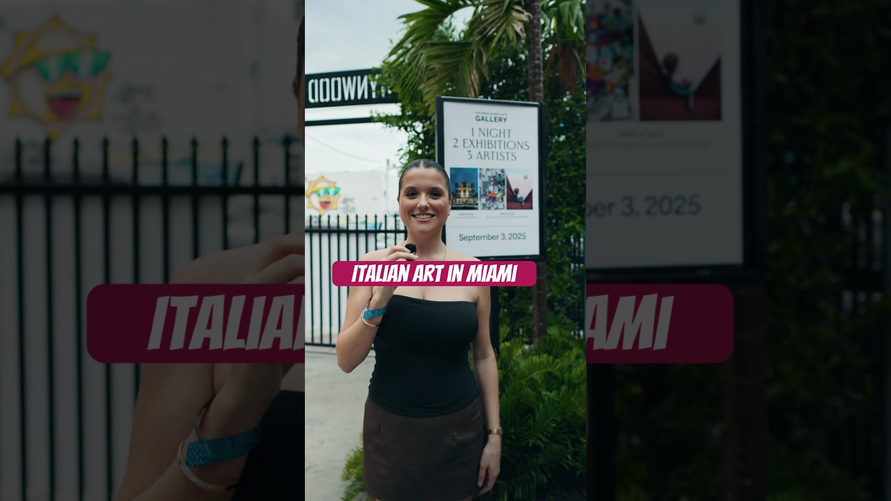 Познакомьтесь с работами итальянского художника Милло в Майами в Goldman Global Arts Gallery Wynw...
