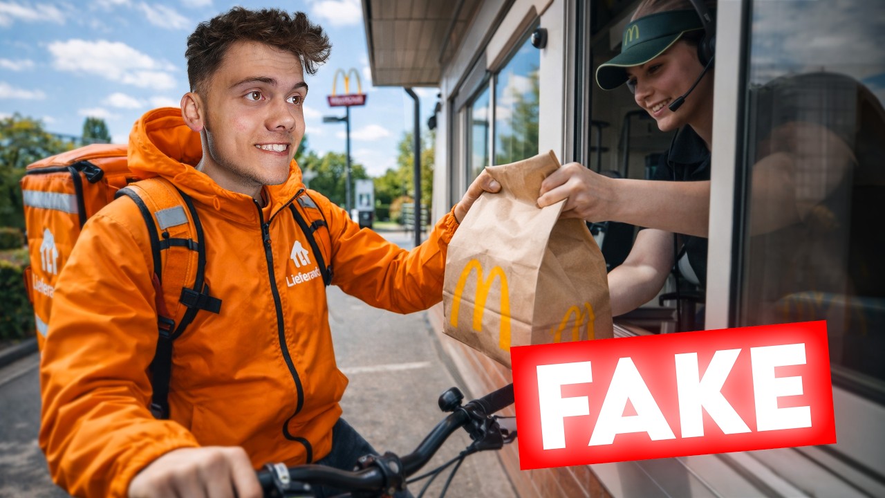 Bekomme ich als Fake Lieferant gratis Essen?