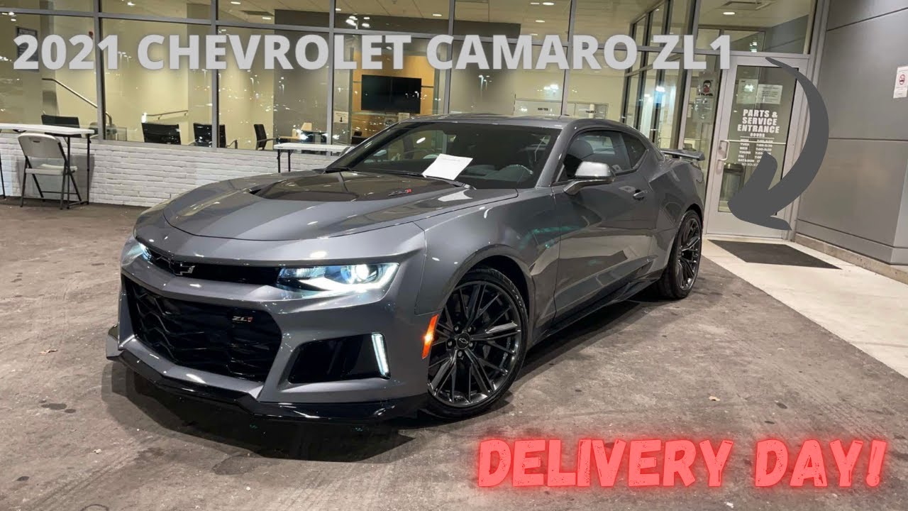 TAKING DELIVERY OF MY BRAND NEW 2021 CAMARO ZL-1!! *CRAZY*
