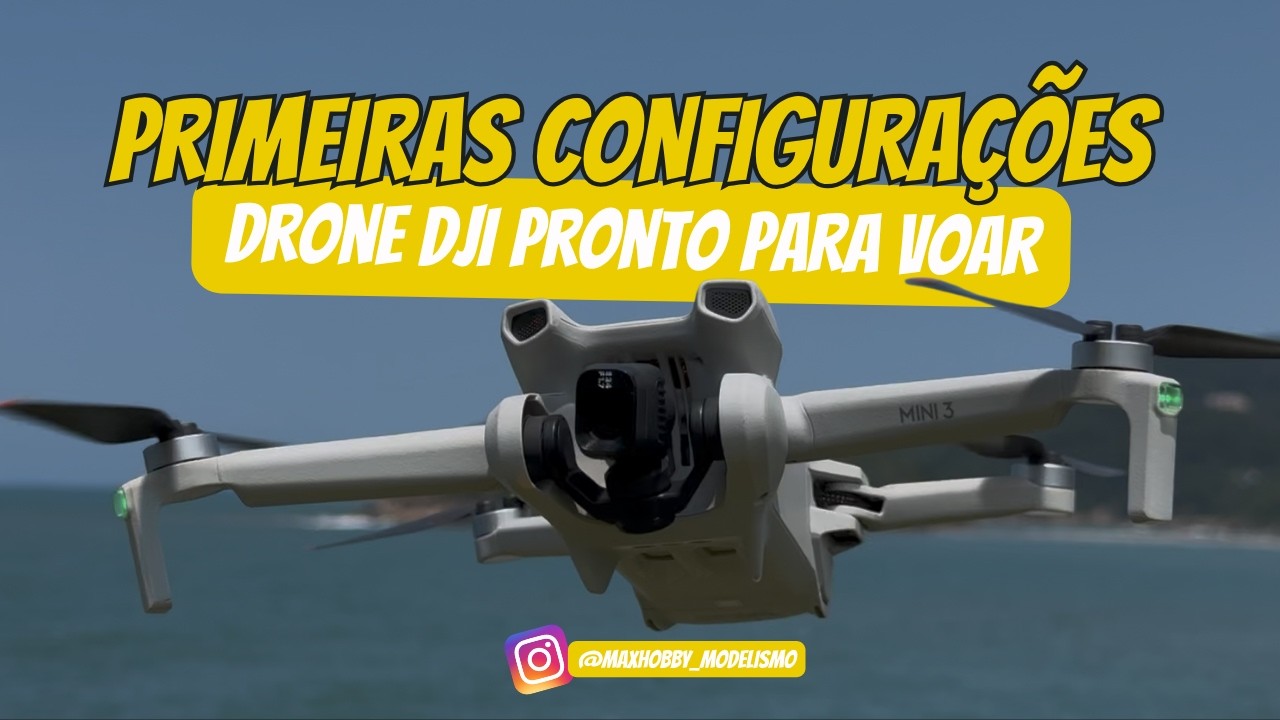 Como Calibrar e Configurar o DJI Mini 3 + Dicas e Acessórios Essenciais