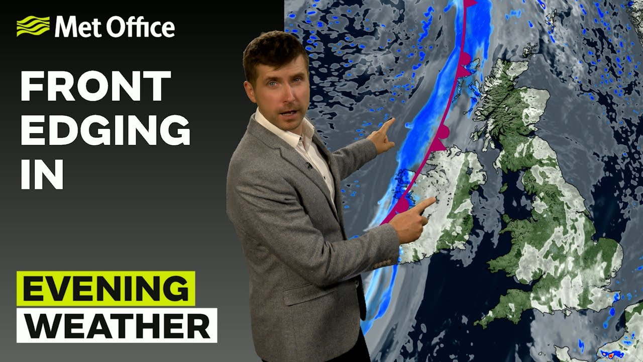 24/07/2025 - Cloudy and wet in the north and west - Evening Weather Forecast UK &ndash; Met Office Weather