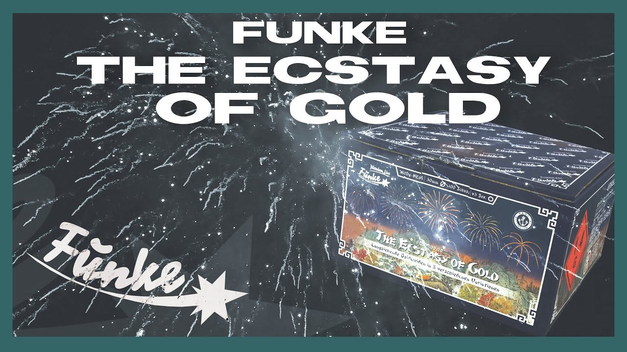 Funke - The Ecstasy of Gold | 100Sh 30mm | 189,95 €  🧨️🔥 [4k]