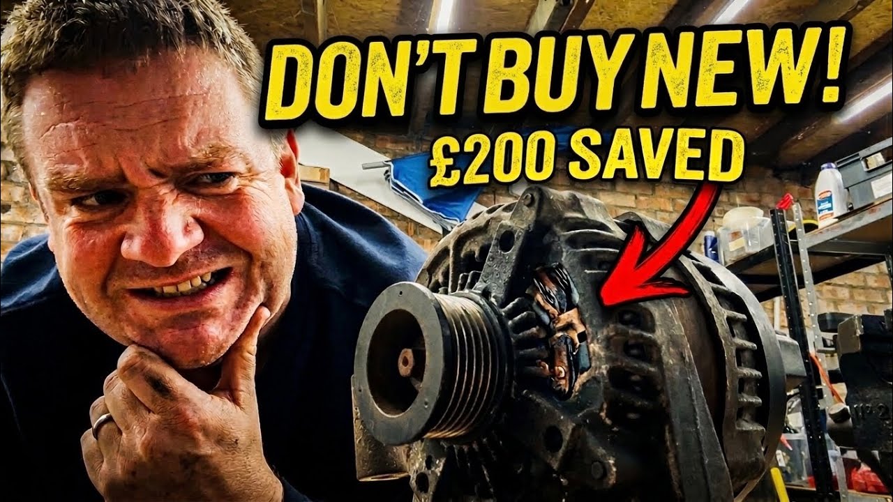 Faulty Range Rover TDV8 alternator: teardown and repair