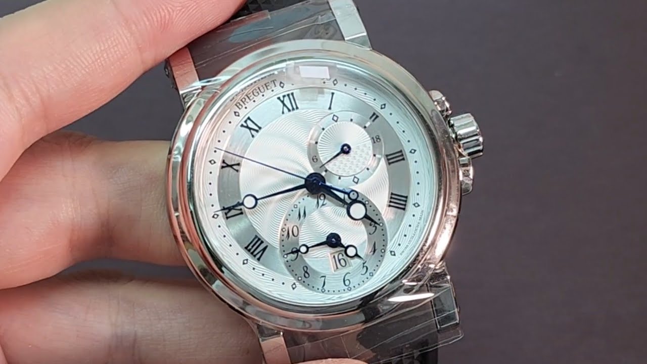 [Chris講錶] 寶璣Breguet 不銹鋼Marine 多重手推紋錶面 • 兩地時間 @銀聯