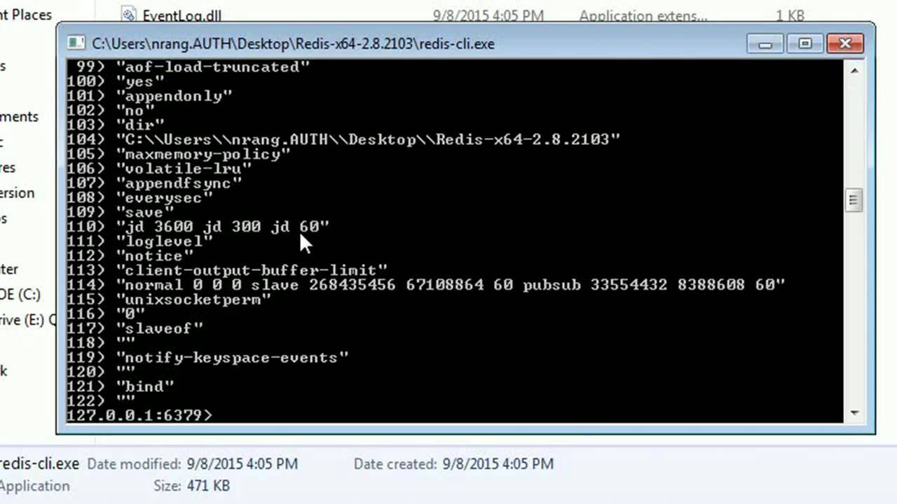 Redis Tutorial 5: Redis configuration config get set syntax with example