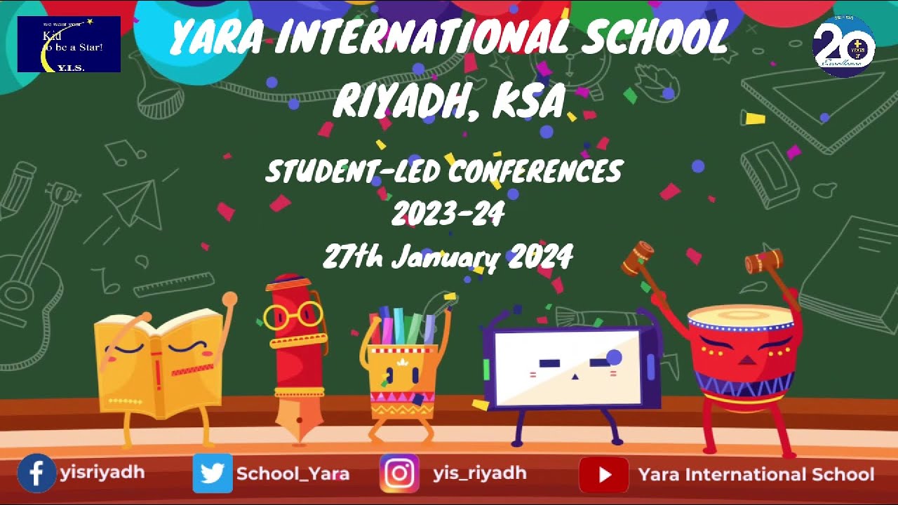 STUDENT LED-CONFERENCES 2023-24 : Spirited renderings by the little ones