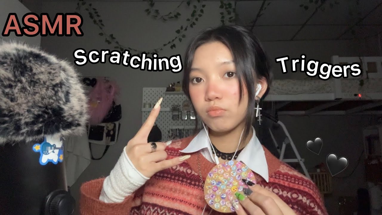 ASMR|Only SCRATCHING￼ Triggers