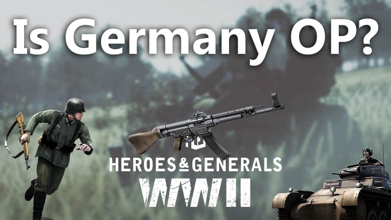 Funny Moments In Heroes & Generals WWII (With Friends)  |  Germany Is Overpowered!