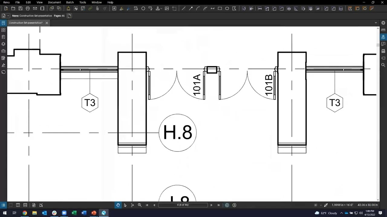 Navigating the Plan with Hyperlinks in Bluebeam Revu_2022