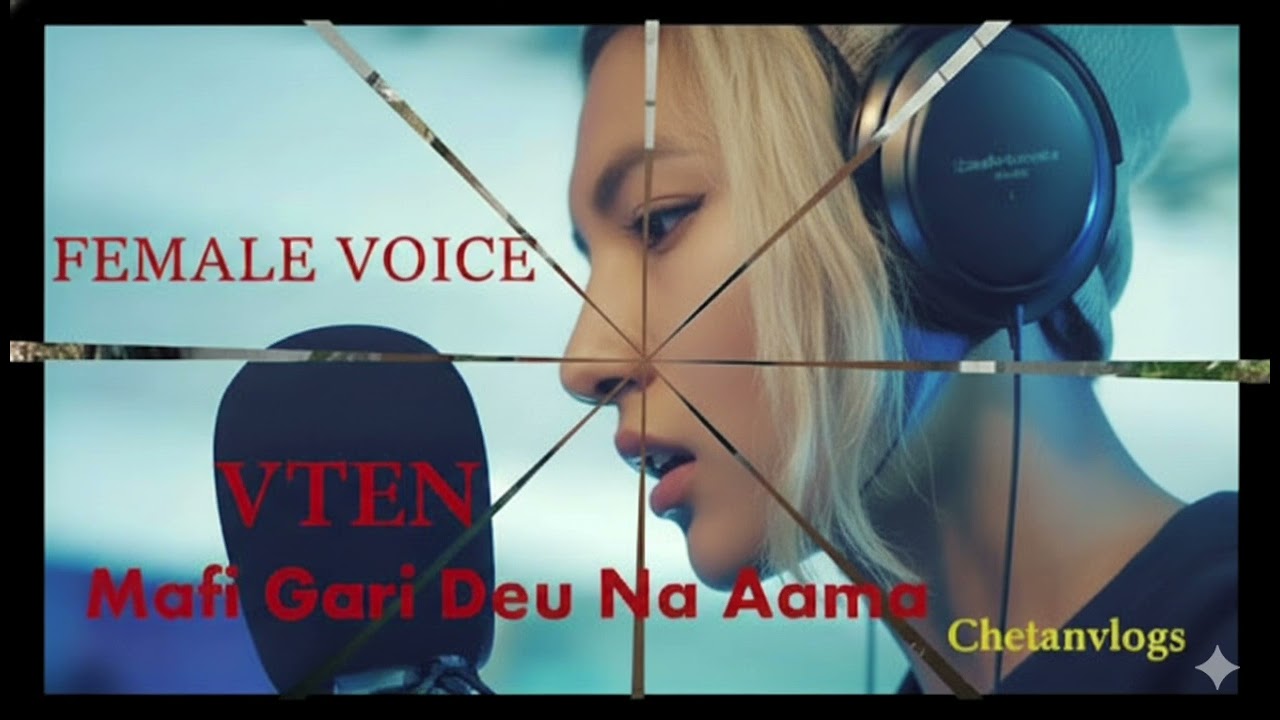 WHAT IF VTEN MAAF GARI DIU NA AAMA WAS FEMALE VOICE 