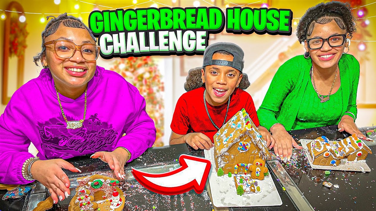 GINGERBREAD HOUSE CHALLENGE