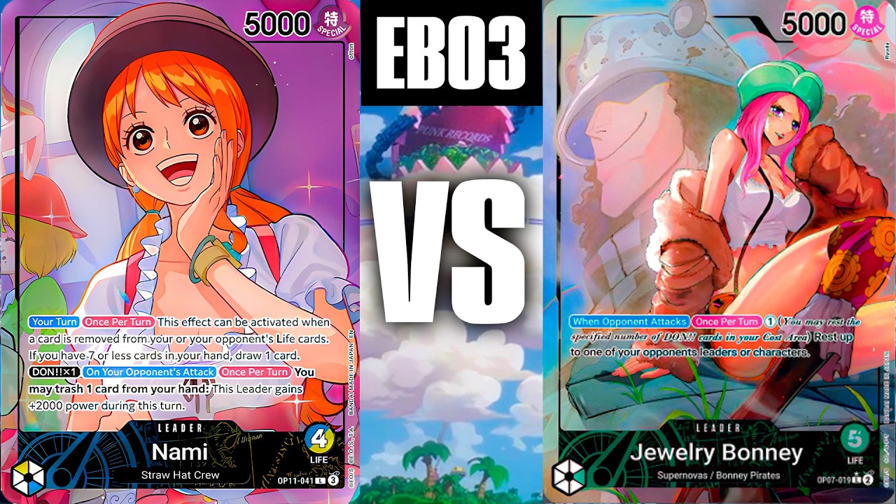♠️ POV Nami UY vs Bonney G [EB03] Heroines Edition 32 players ♠️ One Piece TCG
