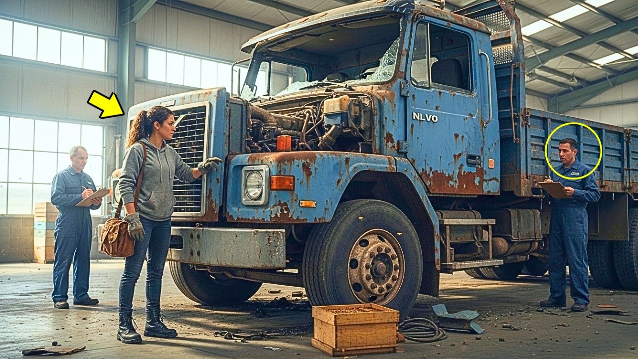 NADIE SE ATREVÍA A ACERCARSE AL VOLVO NL10 ABANDONADO… PERO ELLA DECIDIÓ IR MÁS ALLÁ