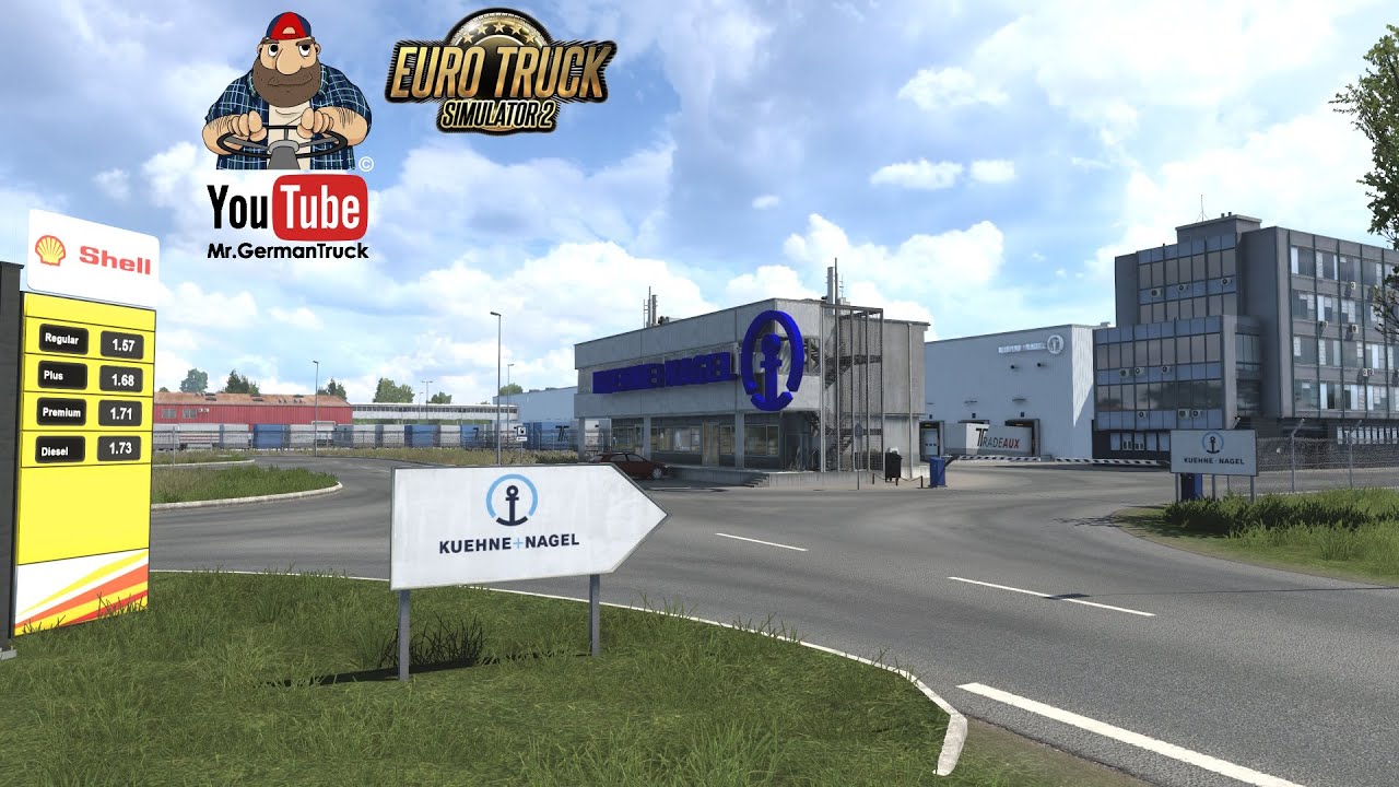 [ETS2 v1.46] Real companies, gas stations & billboards