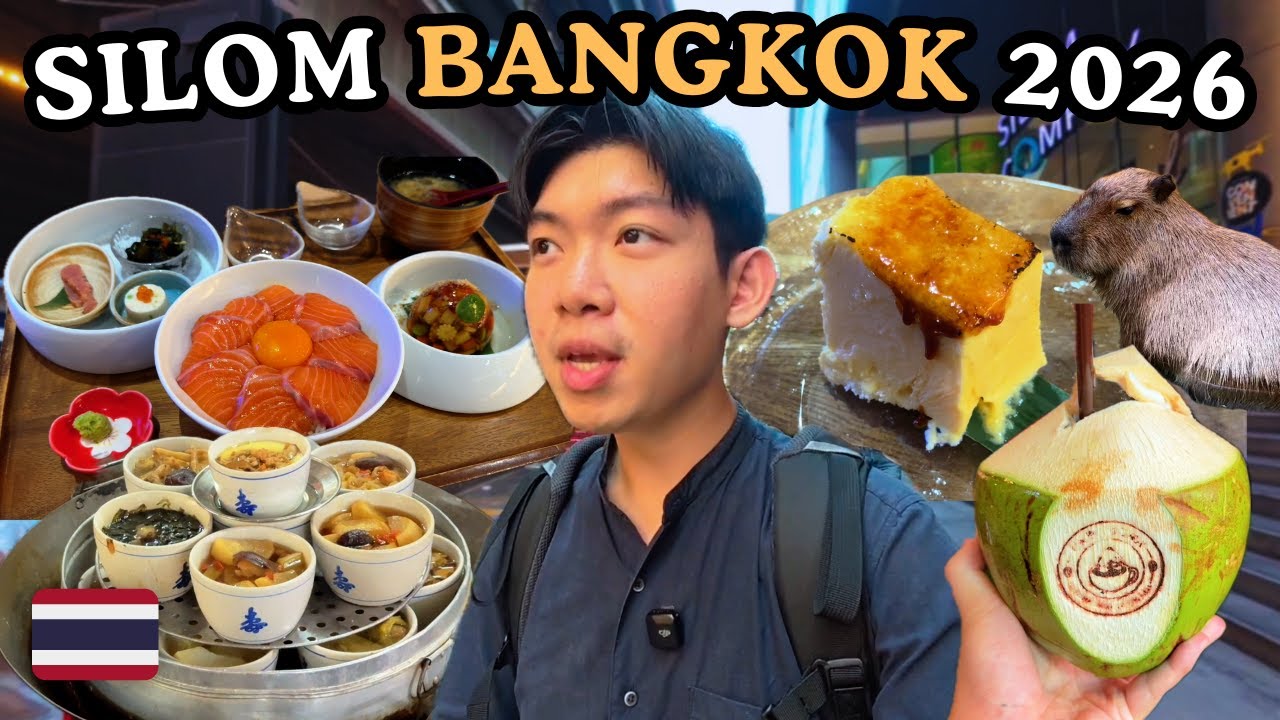 Silom Bangkok Food Guide 2026: Best Street Food, Cafes & Hidden Gems 🇹🇭