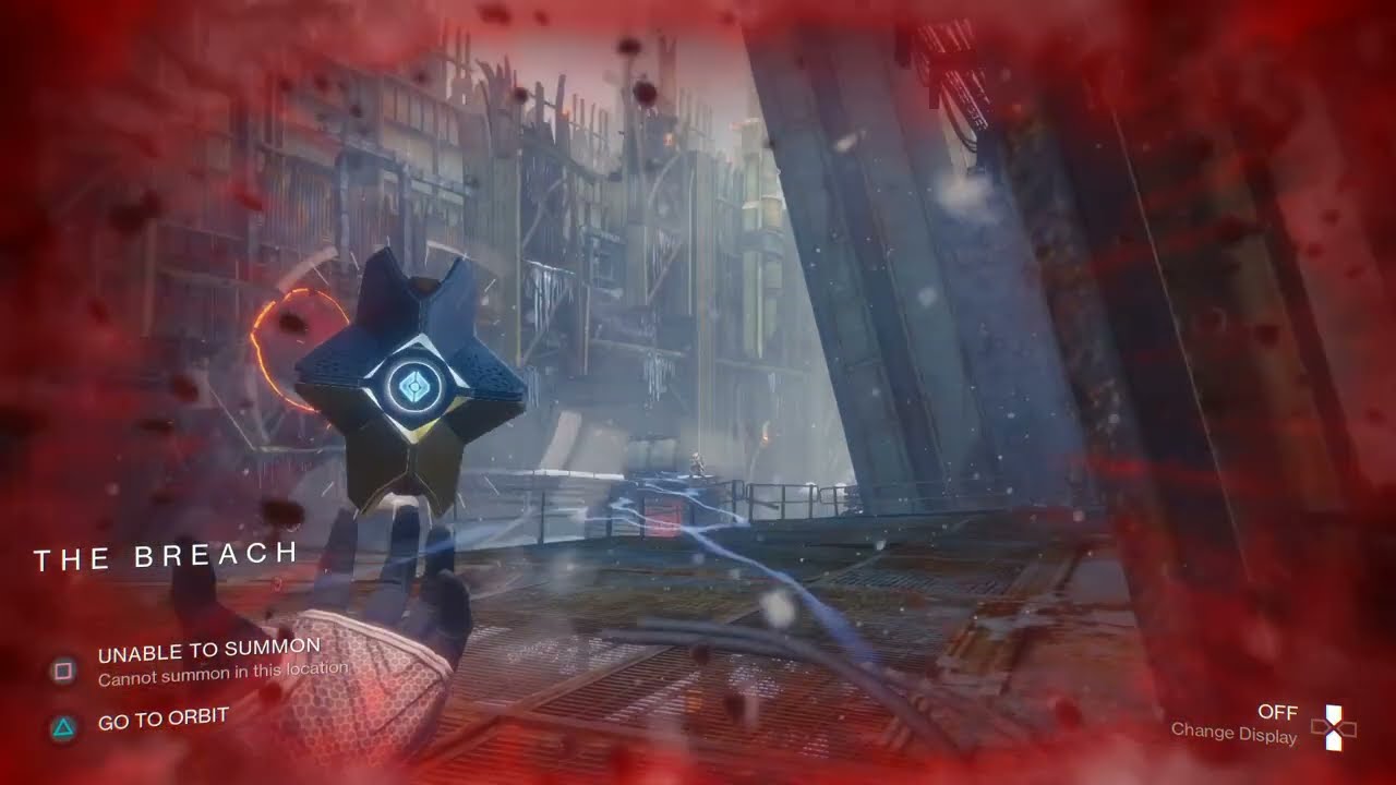 Female Guardian Taking Damage - Destiny