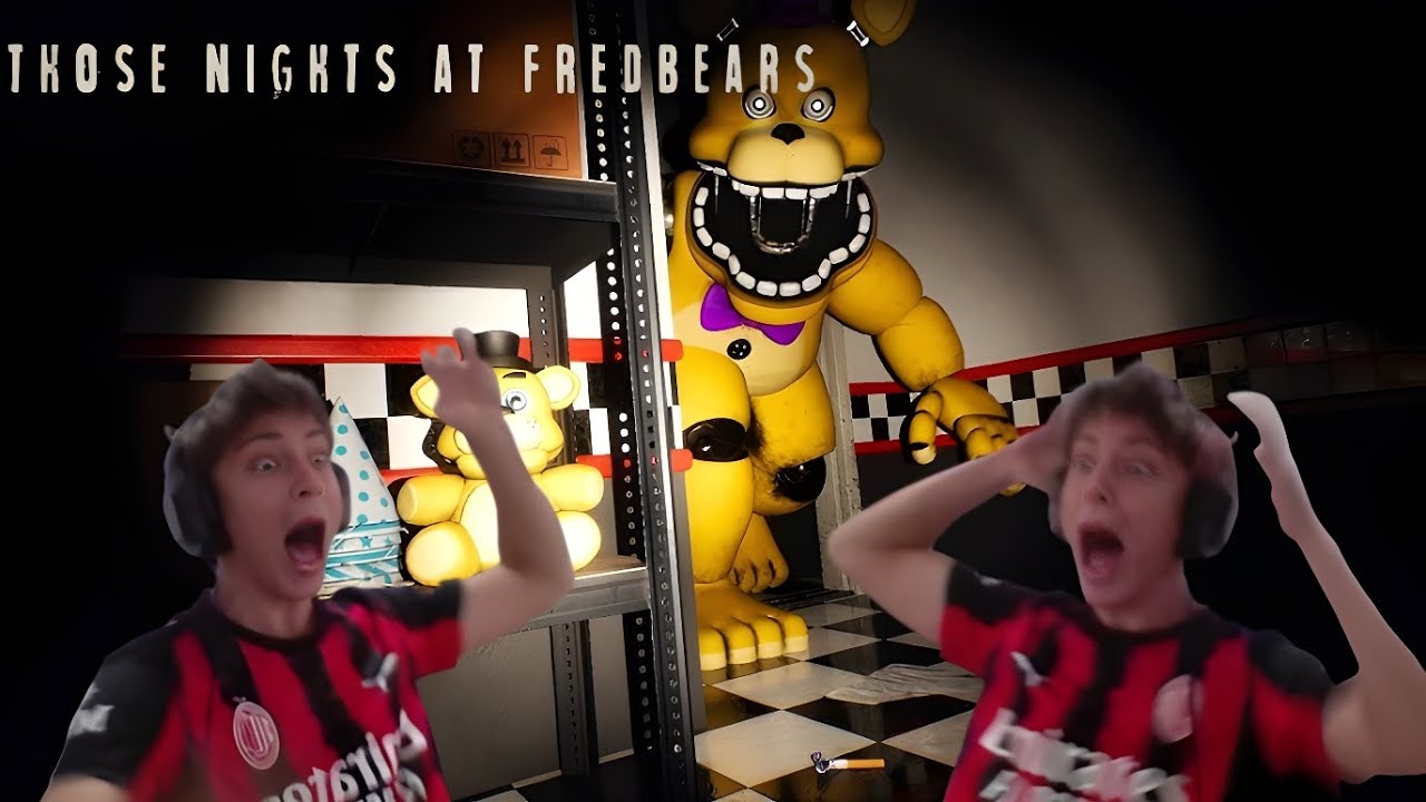 CE DRECU FUGE ASTA ASA REPEDE!!! [Those Nights at Fredbears]