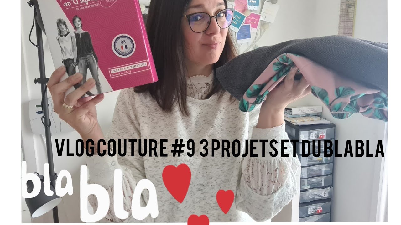 vlog couture #9: 3 cousettes et du blabla