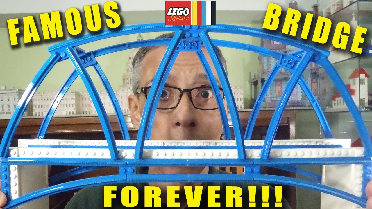Famous, Vintage & traditional Lego train bridge only shown on 70´s pocket catalogs, in progress pics