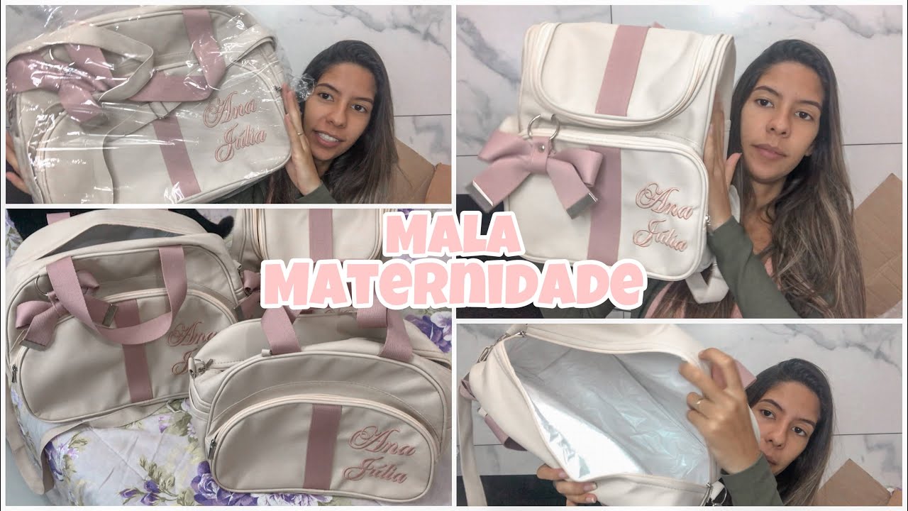 KIT MALA MATERNIDADE DA BEBÊ - SHOPEE| Mostrei todos os detalhes