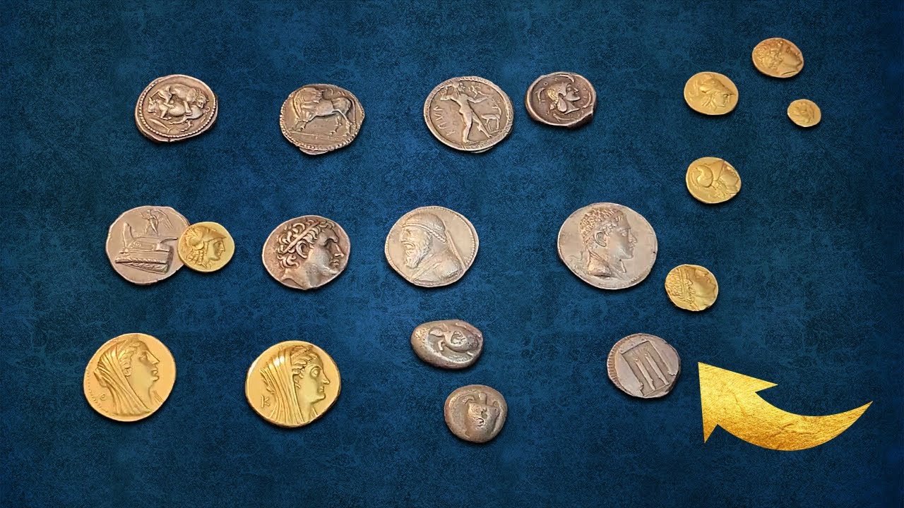 Maravillosas MONEDAS GRIEGAS en la colección de Virgilio