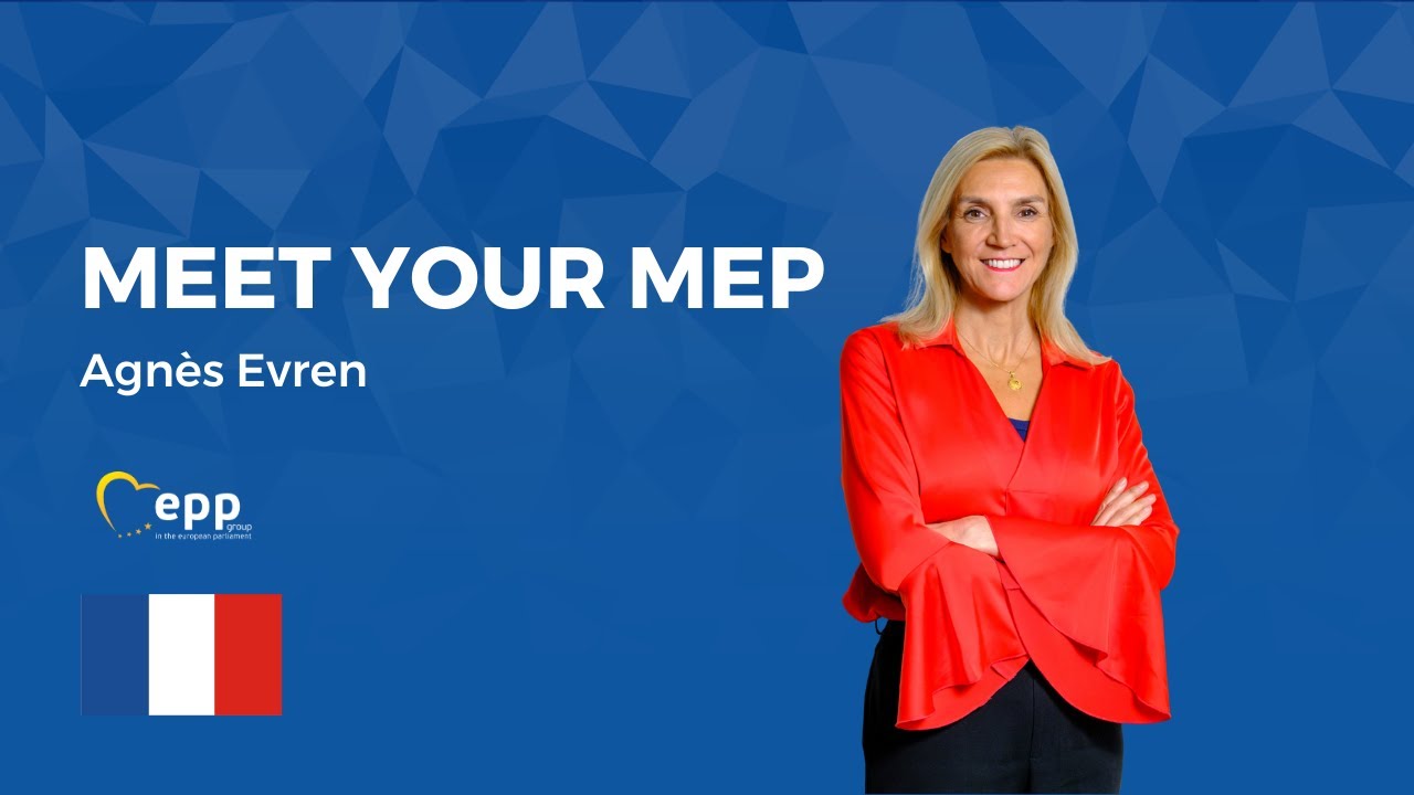 Meet your EPP Group MEP:  Agnès Evren​ - France