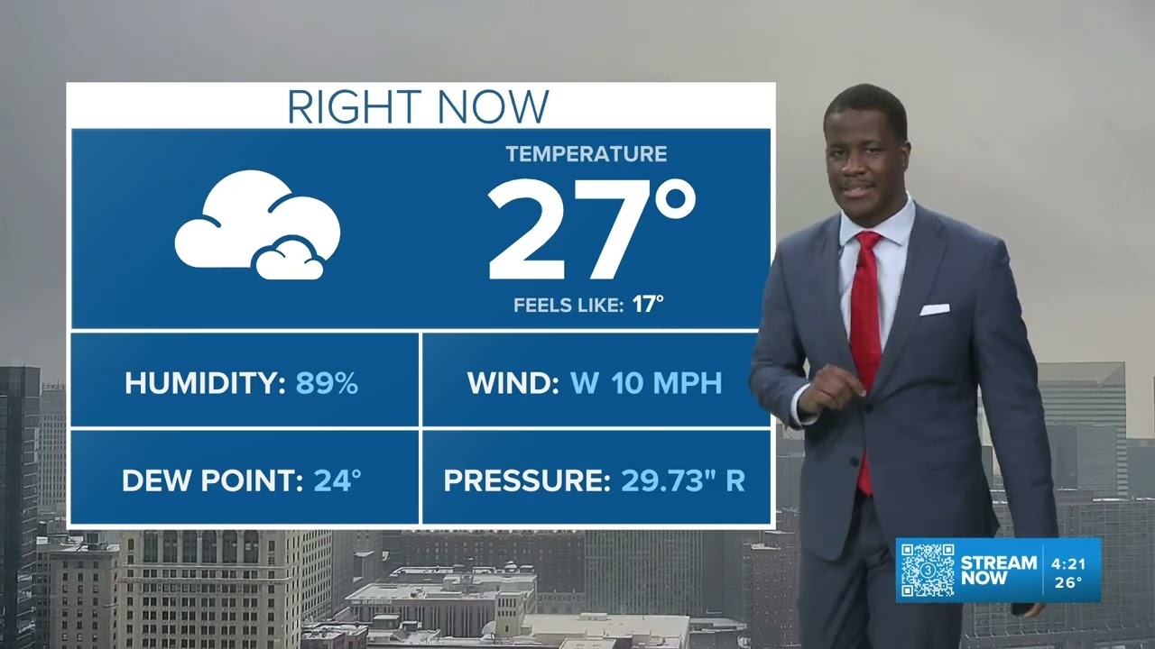 Cleveland weather: Frigid and blustery with some lake effect snow on Saturday with very cold temps