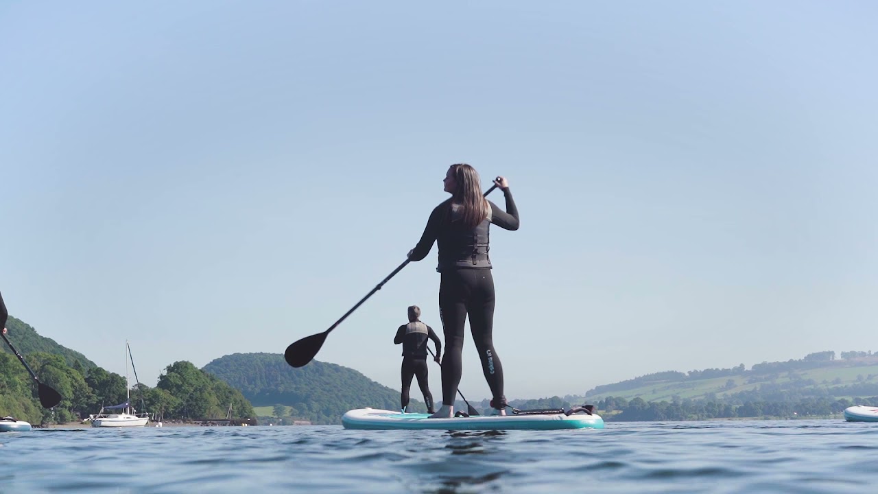 Paddleboarding lessons (SUP) on Ullswater with Another Place, The Lake.