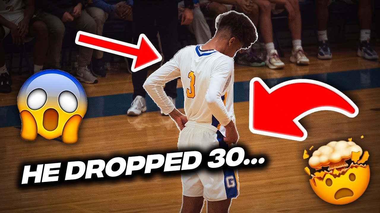 HE DROPPED 30! Rivalry Game gets EXTRA CHIPPY Gaithersburg vs Clarksburg | Sharpshot Recaps