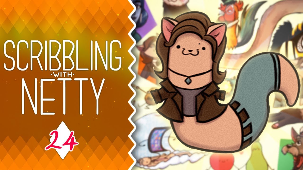 WORM NETTY || Scribbling w/ Netty (24)