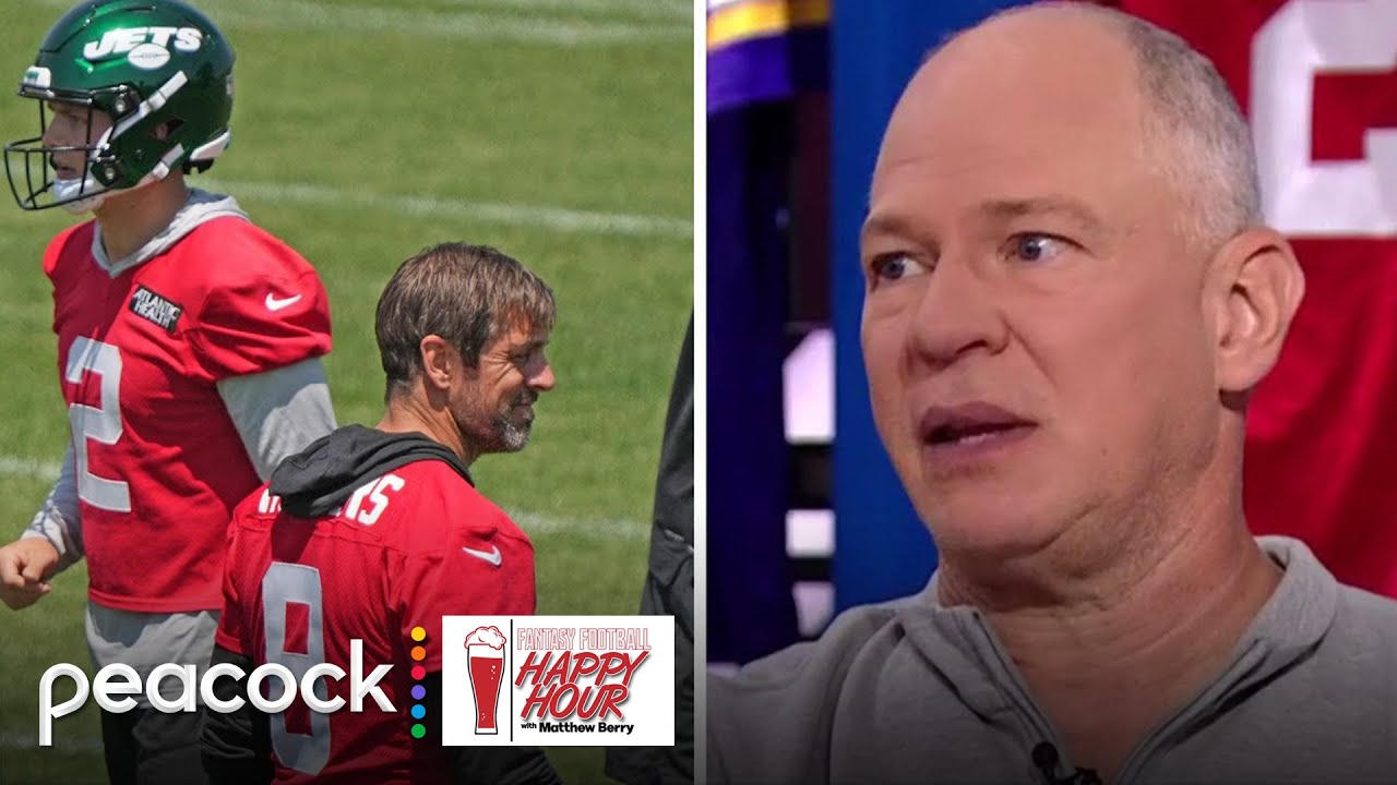 Is Wilson the Jets&rsquo; answer after Rodgers injury? | Fantasy Football Happy Hour | NFL on NBC