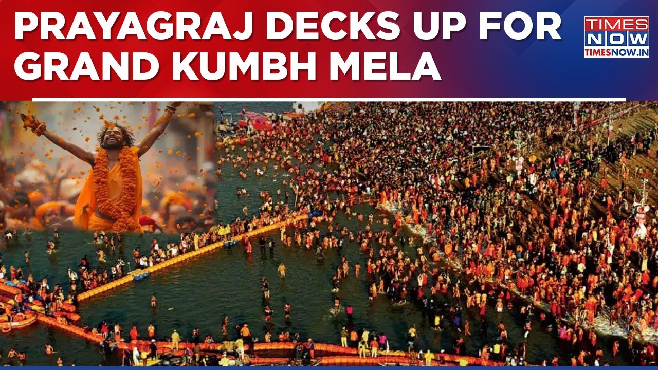 Divine Stage Set: Prayagraj Gears For Grand Spiritual Odyssey, Prep In Full Swing For Maha Kumbh!