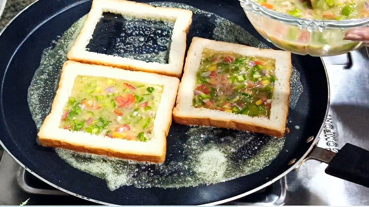 Quick and Easy Breakfast recipe I Make cheese omelette  toast in 10 minutes | By Abidatastemaker