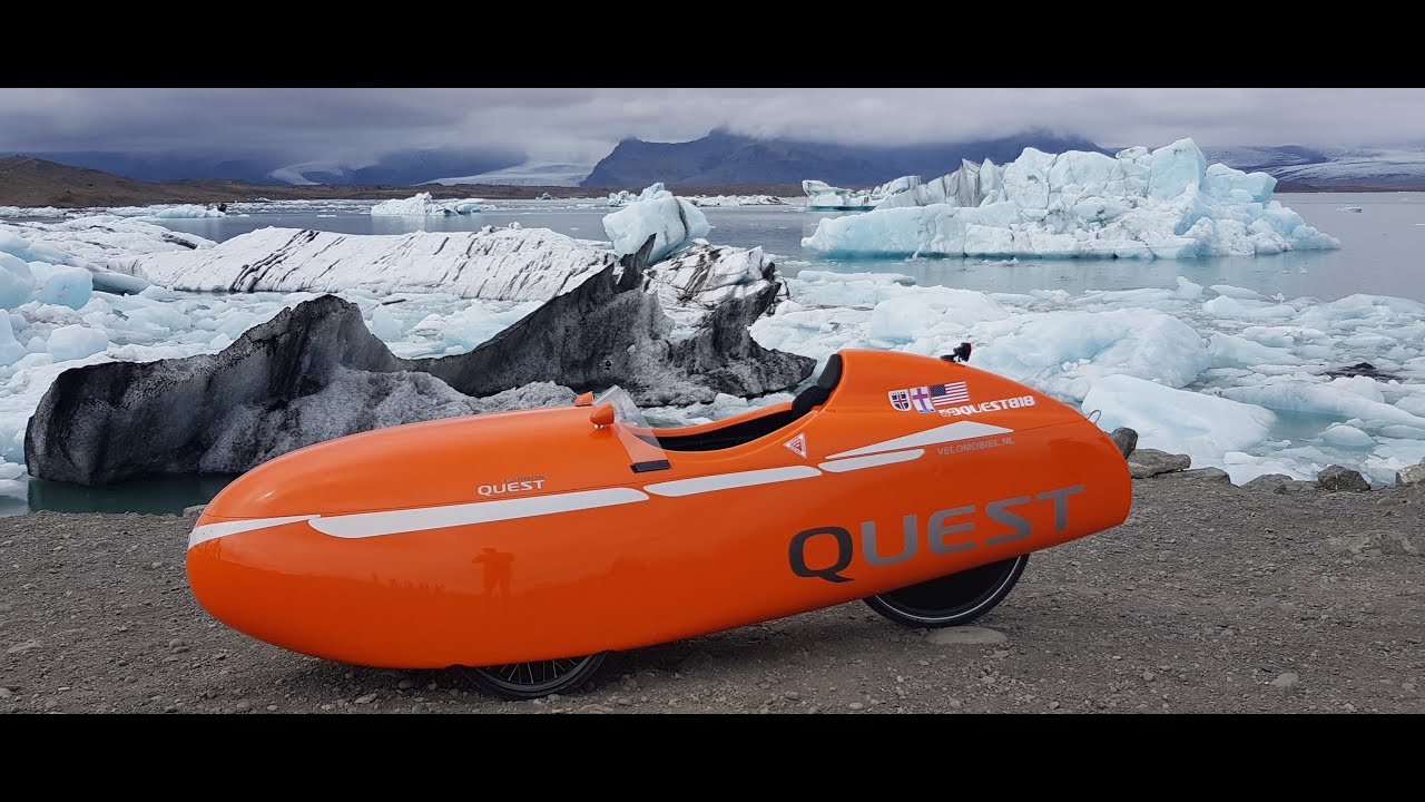 Europe to USA by velomobile - part 4 (Iceland)