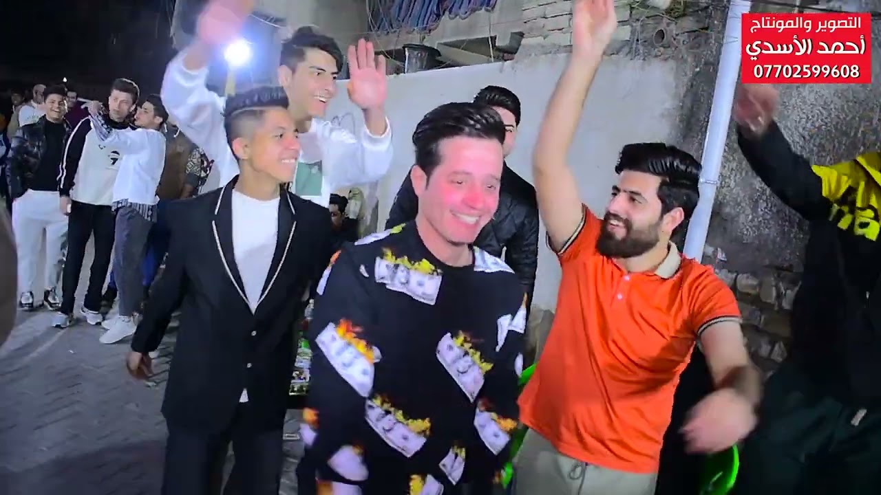 حفل زفاف كرار الساعدي بحضور الفنان وسام الكناني الف مبروك