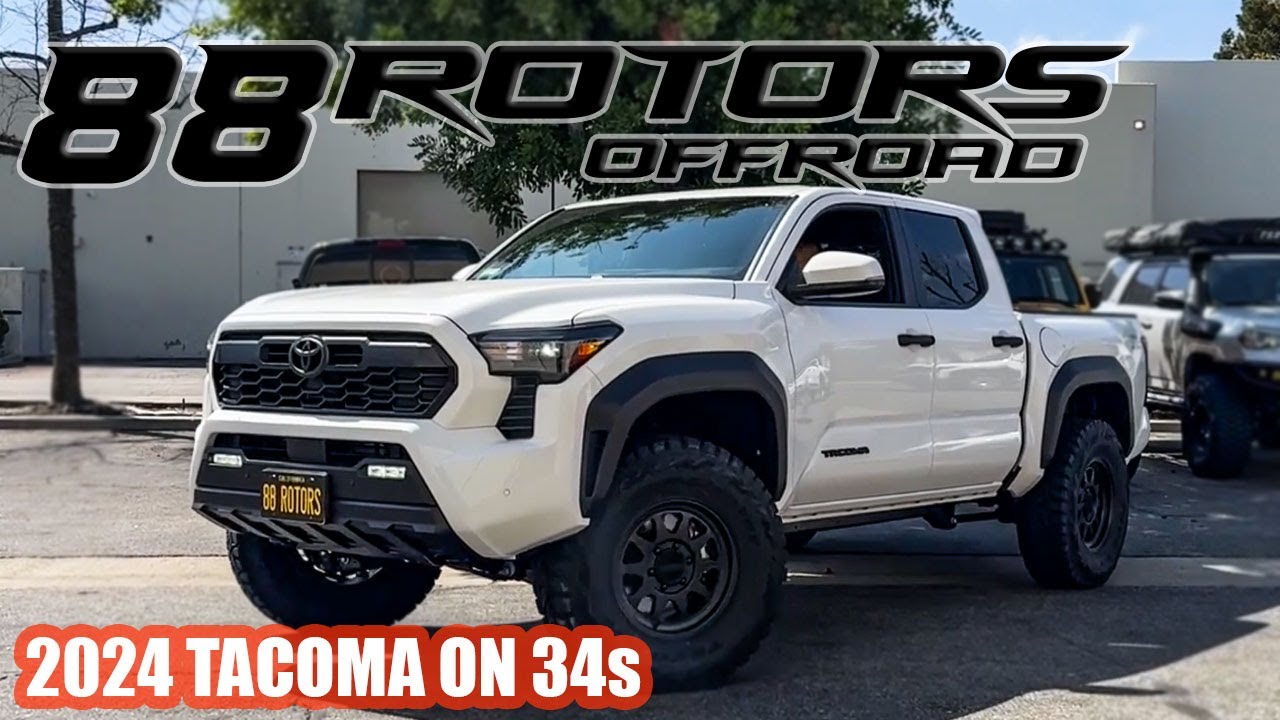 2024 TOYOTA TACOMA TRD OFFROAD & TRD SPORT LIFTED ON 285/75/17 TIRES