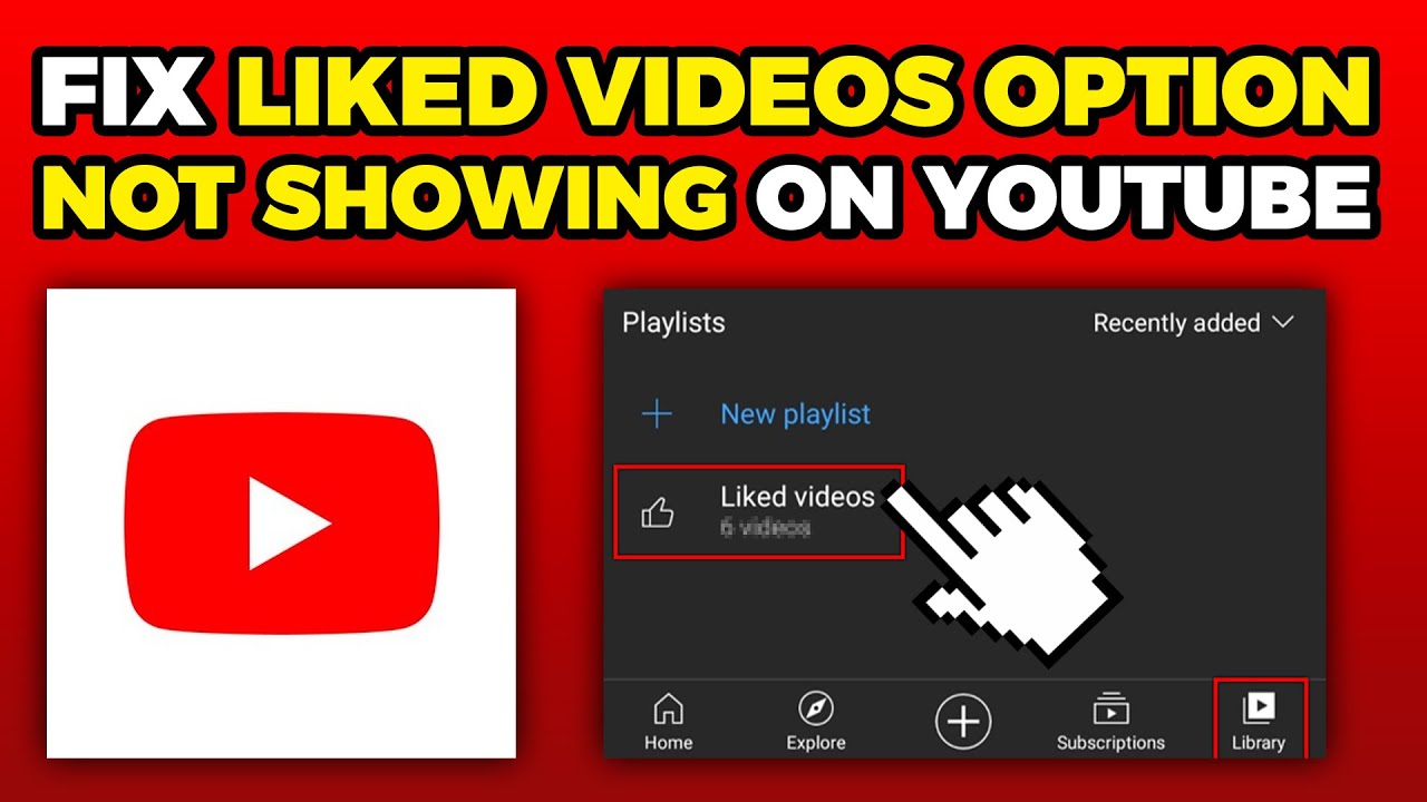 How To Fix Liked Videos Option Not Showing On YouTube (2025)
