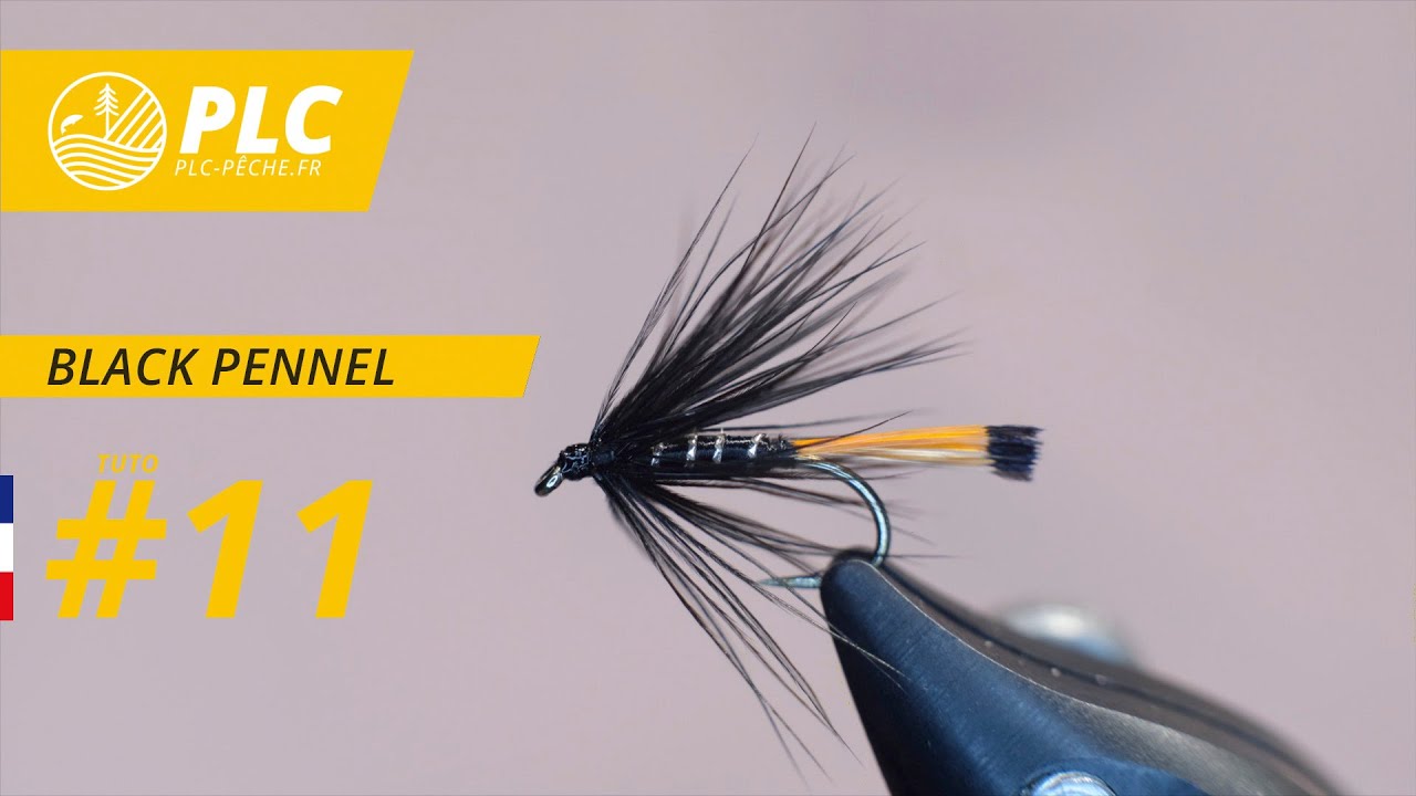 Montage mouche PLC-PECHE.FR | #11 BLACK PENNEL