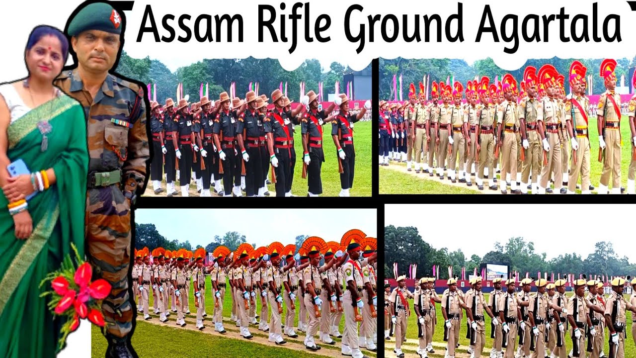 Assam Rifle Ground Agartala || Independence day parade||