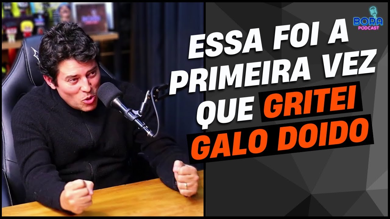 ESSA FOI A PRIMEIRA VEZ QUE GRITEI GALO DOIDO | DUDU GRAFFITE - Cortes do Bora Podcast
